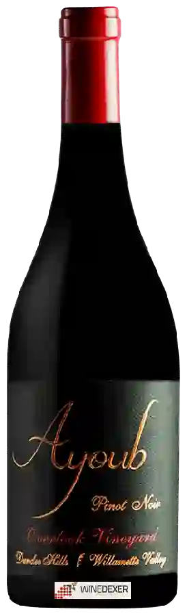 Winery Ayoub - Overlook Vineyard Pinot Noir Winery Ayoub - Overlook Vineyard Pinot Noir