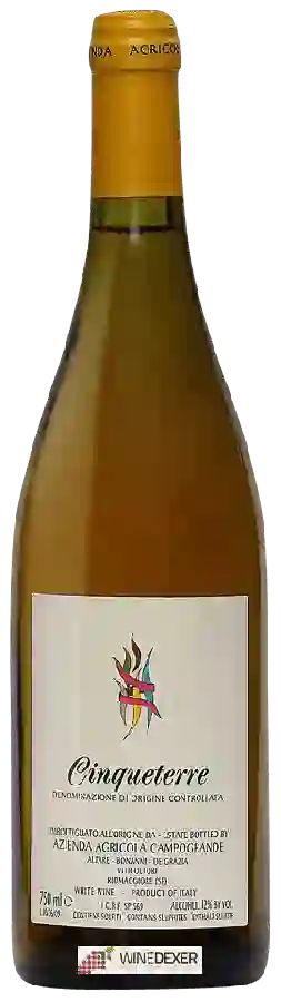 Winery Azienda Agricola Campogrande - Cinqueterre Winery Azienda Agricola Campogrande - Cinqueterre