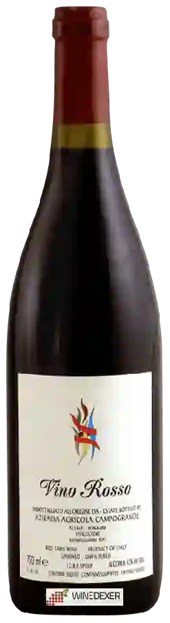 Winery Azienda Agricola Campogrande - Rosso Winery Azienda Agricola Campogrande - Rosso