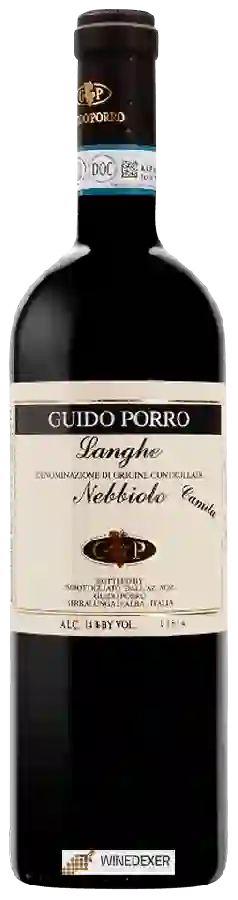 Winery Guido Porro - Camilu Nebbiolo Langhe