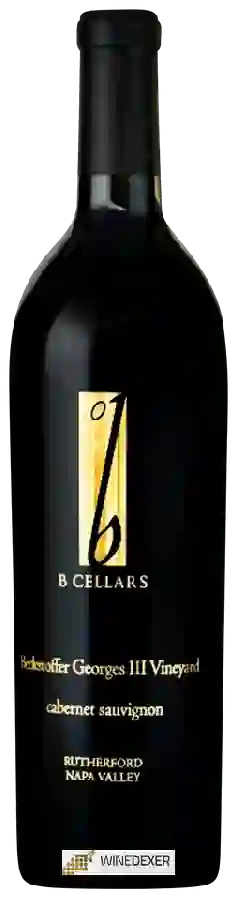 Winery B Cellars - Beckstoffer Georges III Vineyard Cabernet Sauvignon