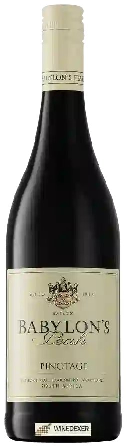 Winery Babylon's Peak - Pinotage Winery Babylon's Peak - Pinotage