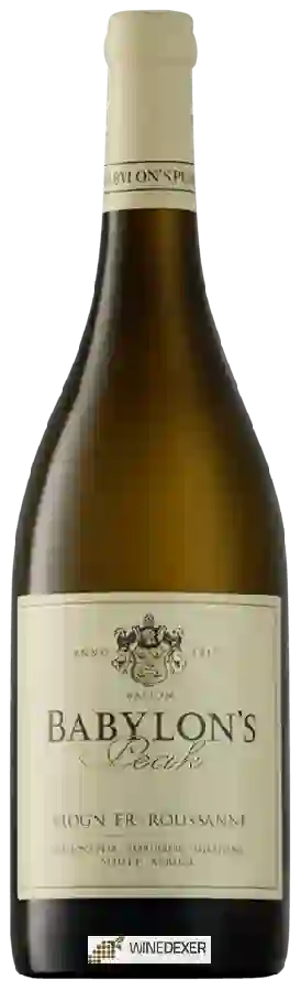 Winery Babylon's Peak - Viognier - Roussanne