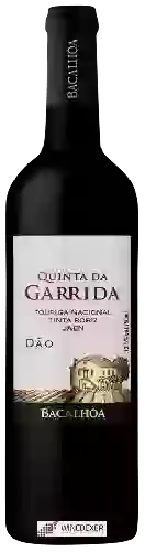Winery Bacalhôa - Quinta da Garrida Tinto