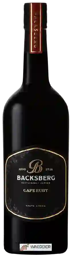 Winery Backsberg - Cape Ruby Port