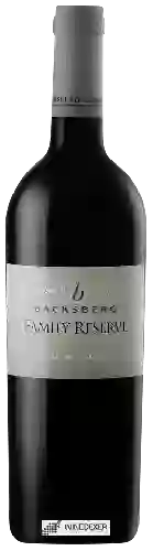 Winery Backsberg - Family Reserve