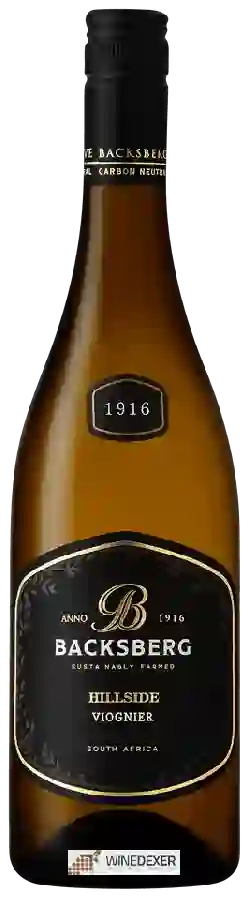 Winery Backsberg - Hillside Viognier