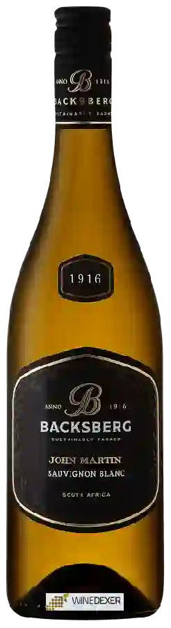 Winery Backsberg - John Martin Sauvignon Blanc