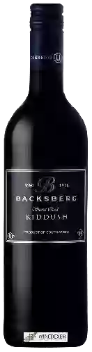 Winery Backsberg - Kosher Kiddush Sweet Red