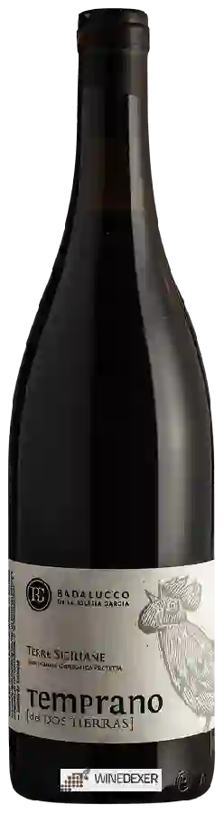 Winery Badalucco de la Iglesia Garcia - Temprano del dos Tierras