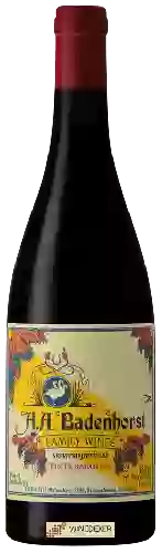 Winery Badenhorst - Sk'Windjiesvlei Tinta Barocca