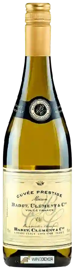 Winery Badet Clement - Cuvée Prestige Blanc Winery Badet Clement - Cuvée Prestige Blanc