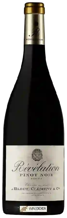 Winery Badet Clement - Révélation Pinot Noir Winery Badet Clement - Révélation Pinot Noir