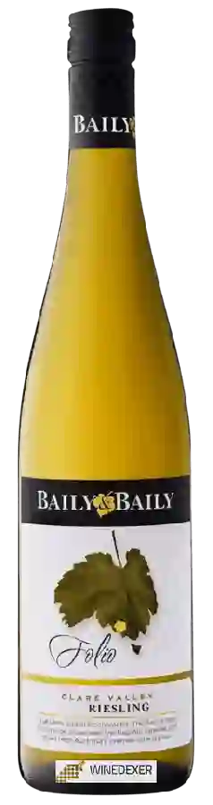 Winery Baily & Baily - Folio Riesling