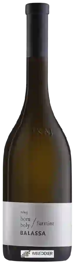 Winery Balassa - Bomboly / Furmint Winery Balassa - Bomboly / Furmint