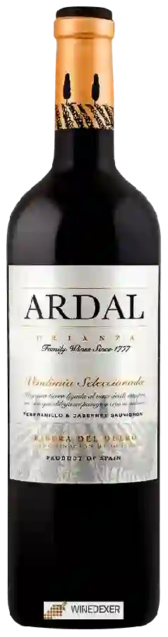 Winery Balbas - Ardal Vendimia Seleccionada Crianza Winery Balbas - Ardal Vendimia Seleccionada Crianza