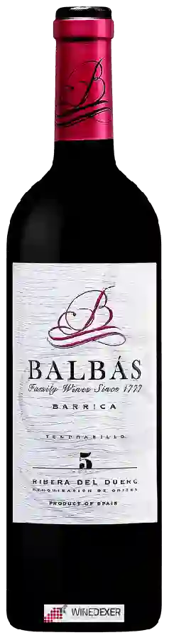 Winery Balbas - Barrica Ribera del Duero