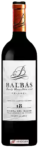 Winery Balbas - Ribera del Duero Crianza