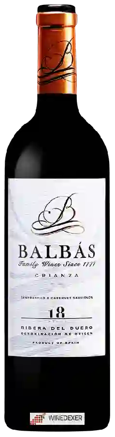 Winery Balbas - Ribera del Duero Crianza Winery Balbas - Ribera del Duero Crianza