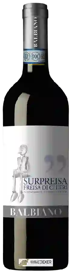 Winery Balbiano - Surpreisa Freisa di Chieri