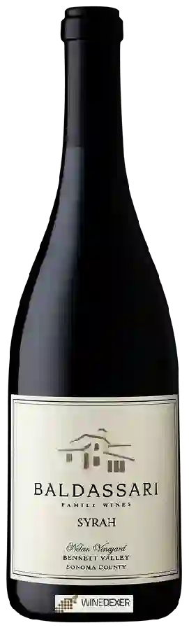Winery Baldassari - Nolan Vineyard Syrah Winery Baldassari - Nolan Vineyard Syrah