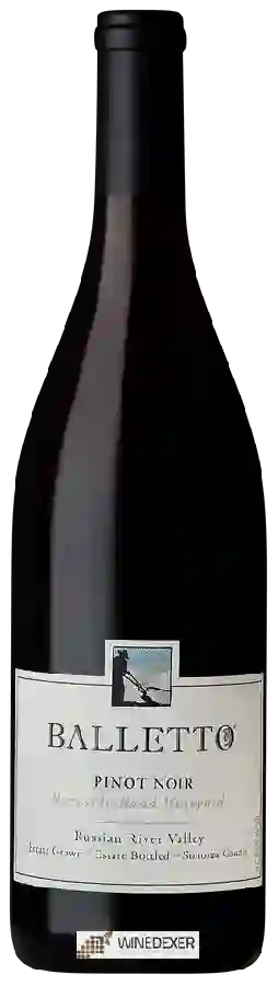 Winery Balletto Vineyards - Burnside Road Vineyard Pinot Noir Winery Balletto Vineyards - Burnside Road Vineyard Pinot Noir