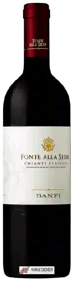 Winery Banfi - Fonte Alla Selva Chianti Classico