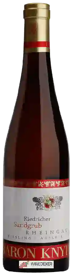 Winery Baron Knyphausen - Kiedricher Sandgrub Riesling Auslese Winery Baron Knyphausen - Kiedricher Sandgrub Riesling Auslese