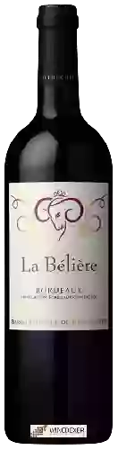 Winery Baron Philippe de Rothschild - La Beliérè Bordeaux Rouge