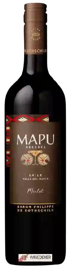 Winery Baron Philippe de Rothschild - Mapu Reserva Merlot Winery Baron Philippe de Rothschild - Mapu Reserva Merlot