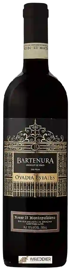 Winery Bartenura - Ovadia Estates Rosso di Montepulciano