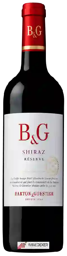 Winery Barton & Guestier - B&G Réserve Shiraz