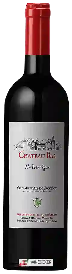 Château Bas - L'Alvernegue Rouge Château Bas - L'Alvernegue Rouge