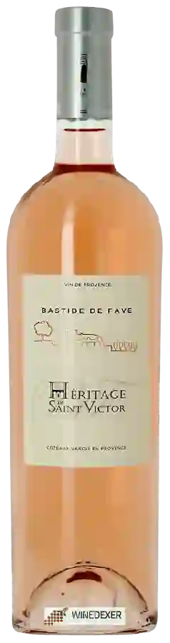 Winery Bastide de Fave - Héritage de Saint Victor Rouge