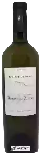 Winery Bastide de Fave - Réserve du Prieuré Blanc