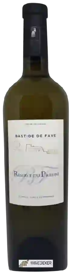 Winery Bastide de Fave - Réserve du Prieuré Blanc