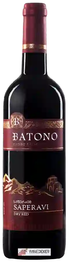 Winery Batono - Saperavi (Саправи) Winery Batono - Saperavi (Саправи)