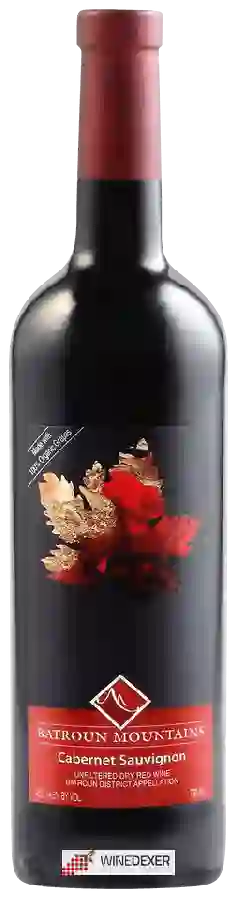 Winery Batroun Mountains - Cabernet Sauvignon Winery Batroun Mountains - Cabernet Sauvignon