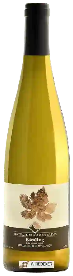 Winery Batroun Mountains - Riesling Winery Batroun Mountains - Riesling