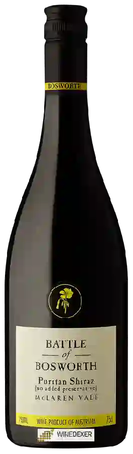Winery Battle of Bosworth - Puritan Shiraz