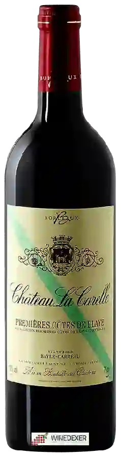 Winery Bayle-Carreau - Château la Carelle Premieres Côtes de Blaye Winery Bayle-Carreau - Château la Carelle Premieres Côtes de Blaye
