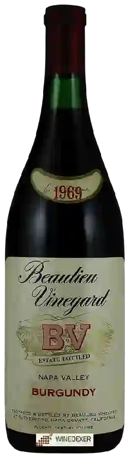 Winery Beaulieu Vineyard (BV) - Burgundy