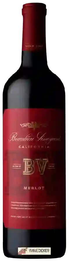 Winery Beaulieu Vineyard (BV) - Merlot Winery Beaulieu Vineyard (BV) - Merlot