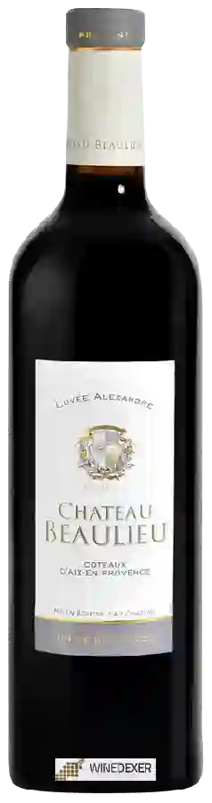 Château Beaulieu - Coteaux d'Aix-en-Provence Cuvée Alexandre Rouge Château Beaulieu - Coteaux d'Aix-en-Provence Cuvée Alexandre Rouge