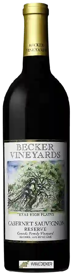 Winery Becker Vineyards - Canada Family Vineyard Reserve Cabernet Sauvignon