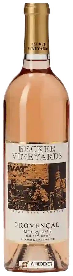 Winery Becker Vineyards - Provencal Tallent Vineyard Mourvedre