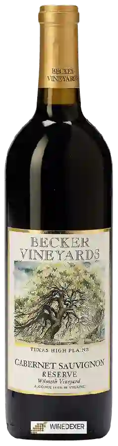 Winery Becker Vineyards - Wilmeth Vineyard Reserve Cabernet Sauvignon