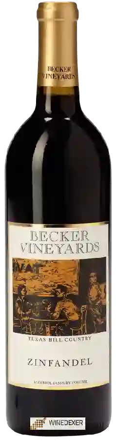 Winery Becker Vineyards - Zinfandel Winery Becker Vineyards - Zinfandel