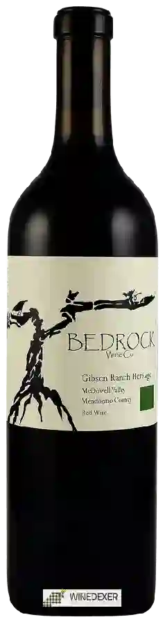 Winery Bedrock Wine Co. - Gibson Ranch Heritage