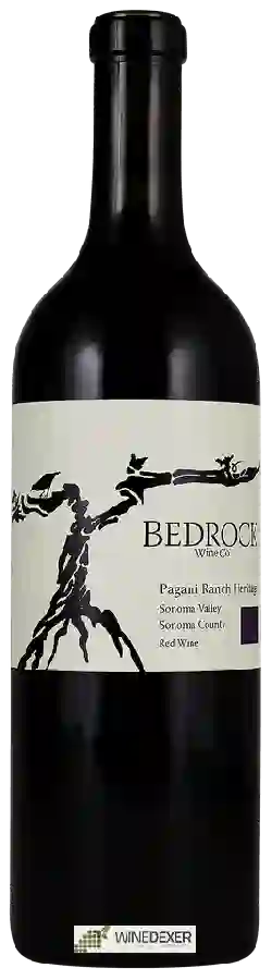 Winery Bedrock Wine Co. - Pagani Ranch Heritage Winery Bedrock Wine Co. - Pagani Ranch Heritage